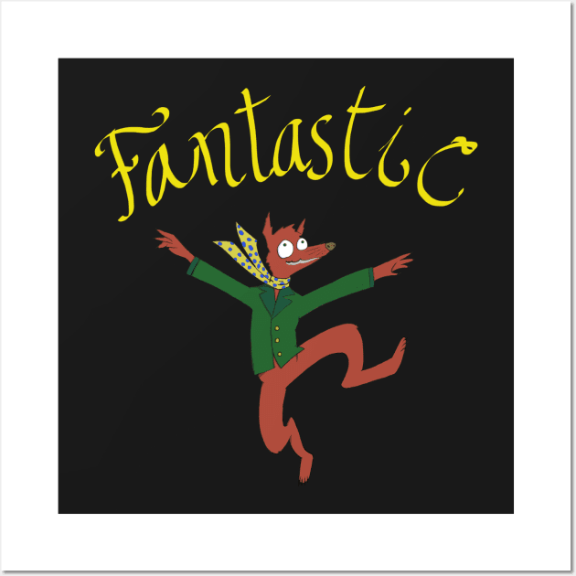 Fantastic Mr Fox 1 Wall Art by PacoRubioCastillo